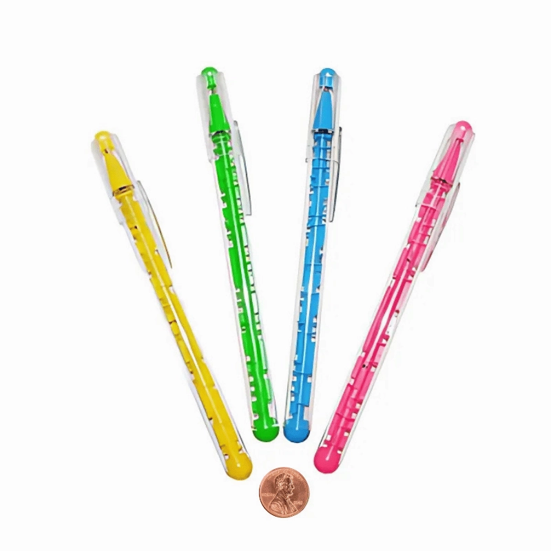 Plastic Maze Puzzle Pens (24 total pens in 2 bags) 81¢ each