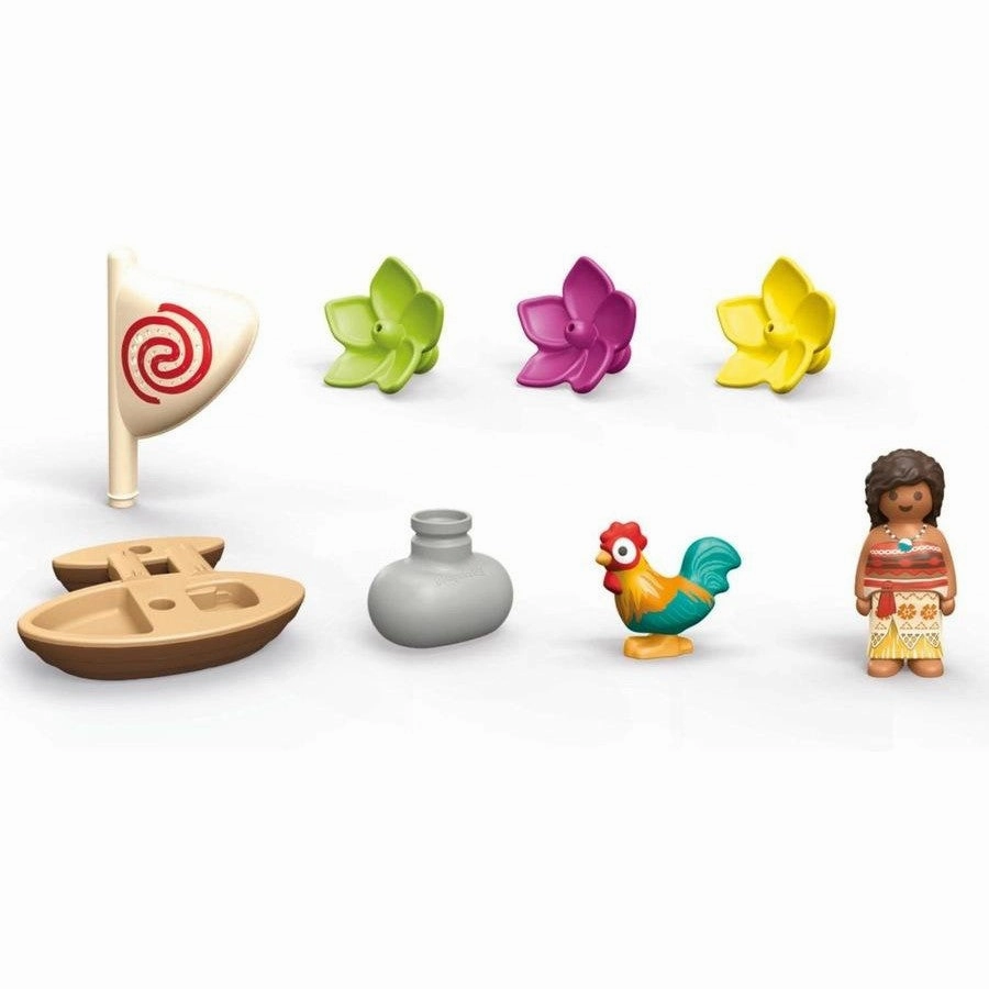 Playmobil Junior Disney - Moana's Sail Boat