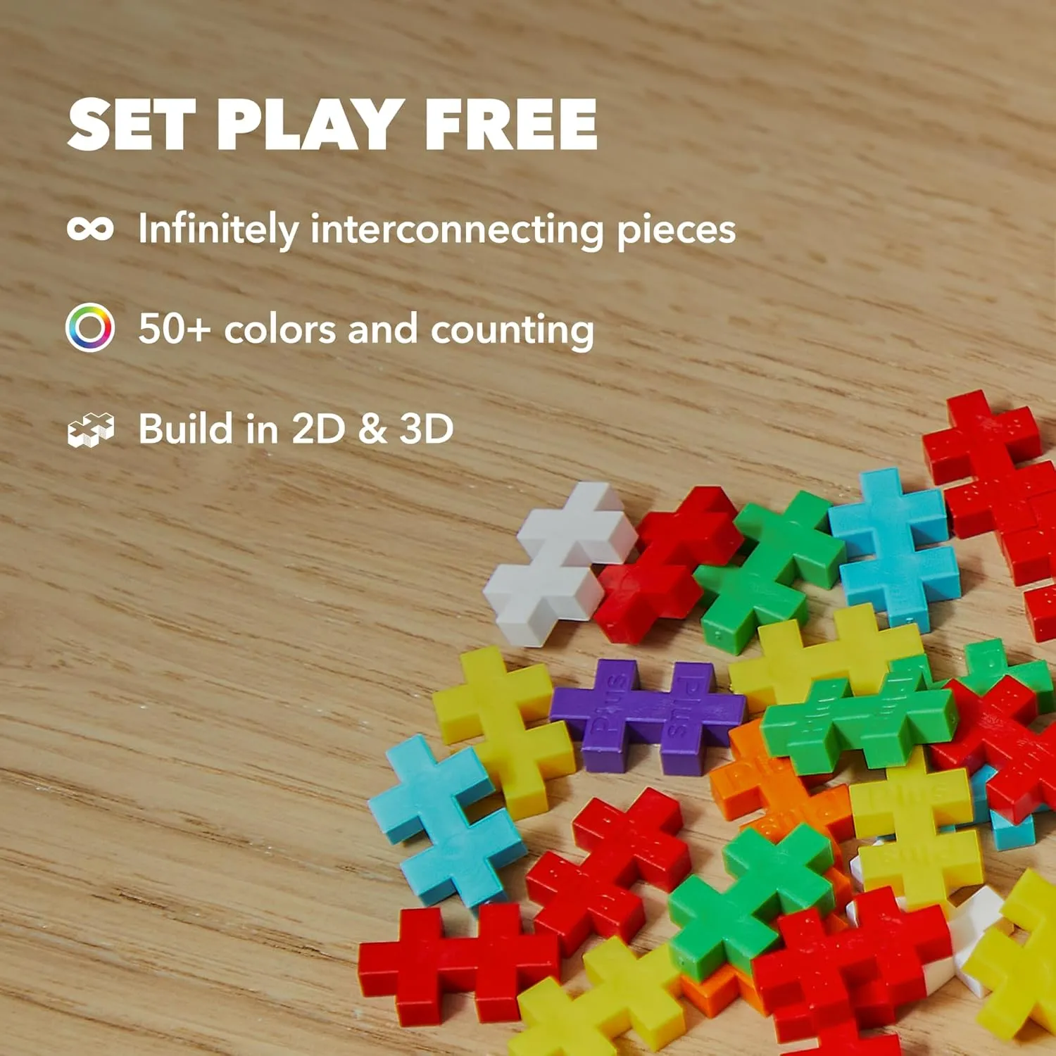 Plus Plus Color Cars Tube, Car Building Block Kit, 3D Puzzle Stem Toy Set for Kids, 200 Mini Interlocking Pieces - Hero