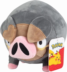 Pokemon Plush, 8-Inch Plush Toy - Super Soft, Authentic Details- Perfect for Playing, Displaying and Gifting - Gotta Catch ‘Em All (Lechonk)
