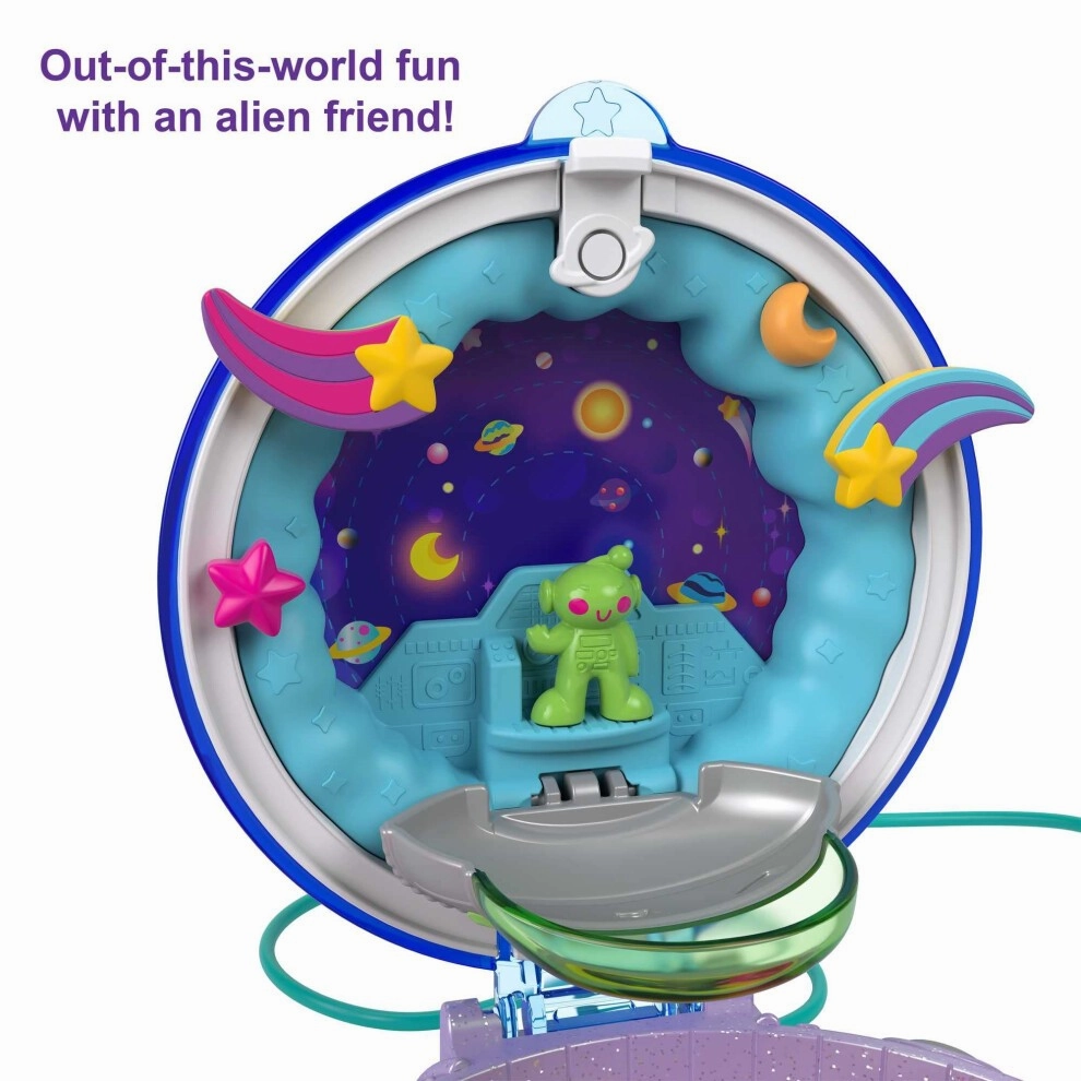 Polly Pocket Dolls and Accessories, Compact with 2 Micro Dolls