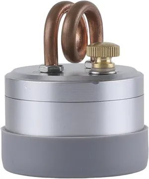 Portable Camping Stove, 50ml Mini Alcohol Stove with Non-Slip Pad, Portable Metal Burner for Camping, Backpacking, Hiking