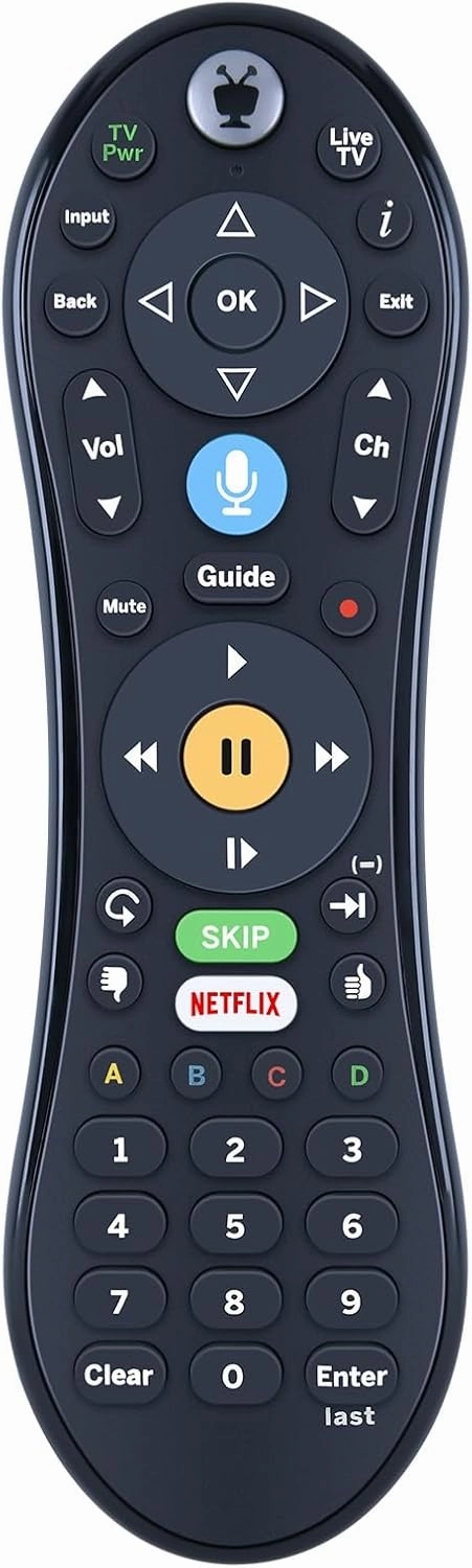 PZL C00305 Replacement Voice Remote Control for Tivo Edge, Bolt, Roamio Plus and Pro, for TiVo Mini VOX, for TiVo LUX Remote