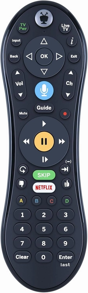 PZL C00305 Replacement Voice Remote Control for Tivo Edge, Bolt, Roamio Plus and Pro, for TiVo Mini VOX, for TiVo LUX Remote