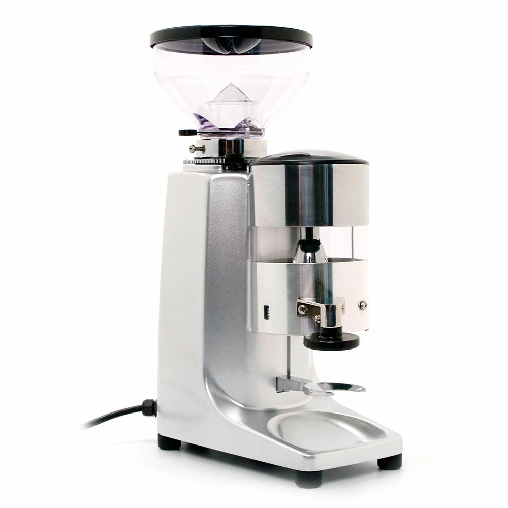 Quamar M80 Dosing Espresso Grinder in Silver