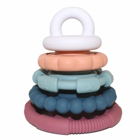 Rainbow Stacker & Teether Toy - Earth