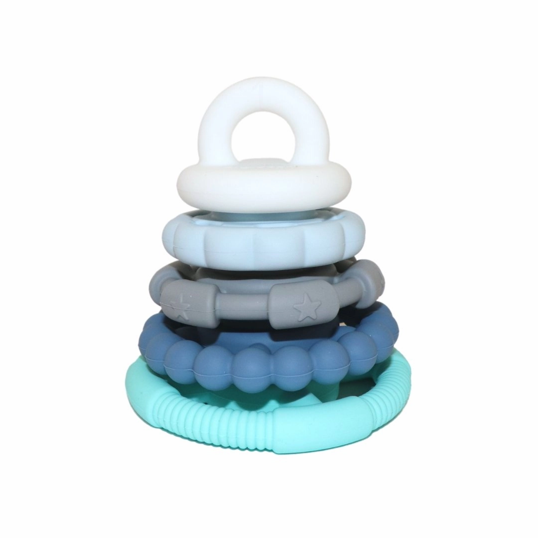 Rainbow Stacker & Teether Toy - Ocean