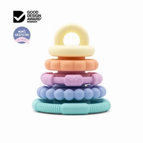 Rainbow Stacker Teether | JellyStone