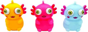 Raymond Geddes Pop-Eyed Axolotl Toys - Pack of 24 - Fun and Squishy Animal Collectibles for Kids