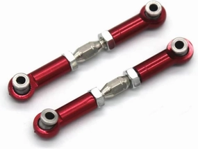 Rc Connecting Rod Tie Rod for Mjx 14210 14209 1/14 Metal Steering Cup for Swing Arm Pull Rod Assembly RC Car Tracked Vehicles Parts and Accessories Upgrades Replacement Use