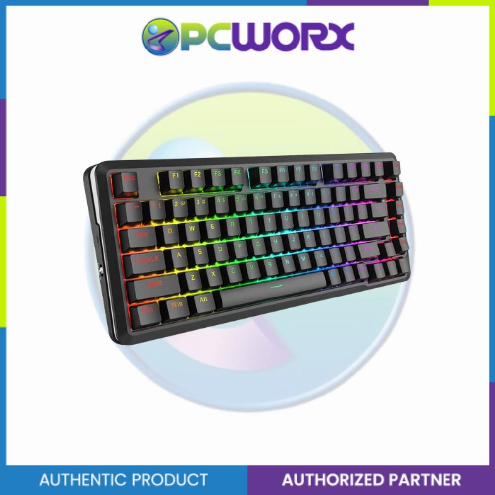 Redragon K713RGB-PRO Stormrazor PRO Tri-mode Mechanical  Keyboard Black Red Switch