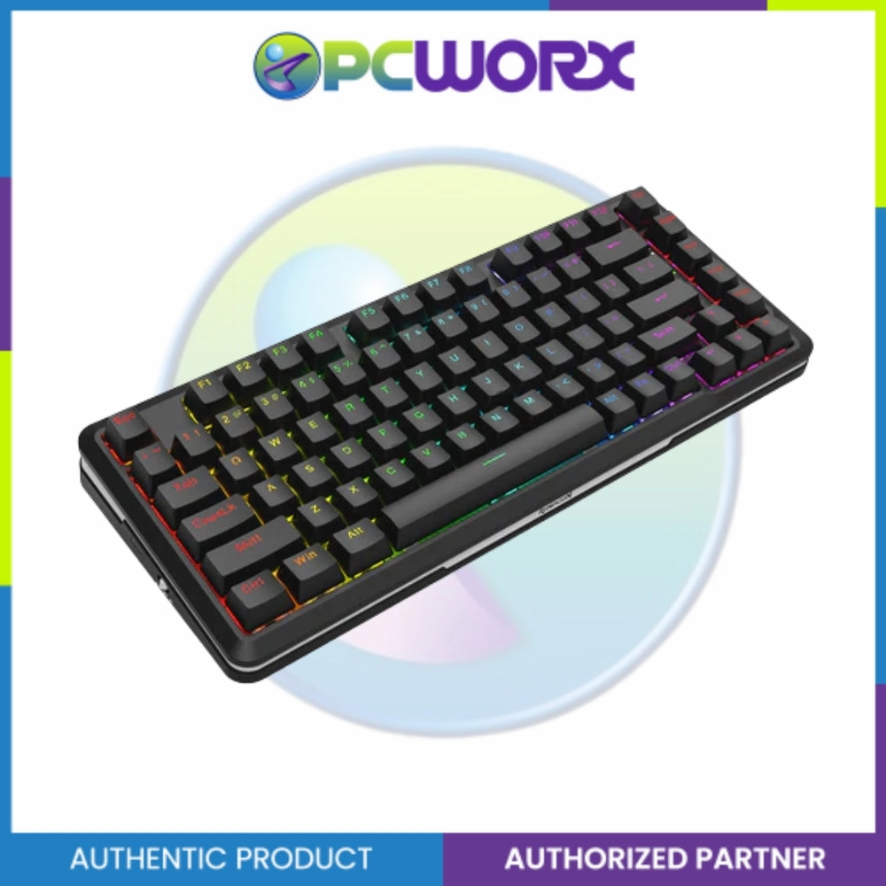 Redragon K713RGB-PRO Stormrazor PRO Tri-mode Mechanical  Keyboard Black Red Switch