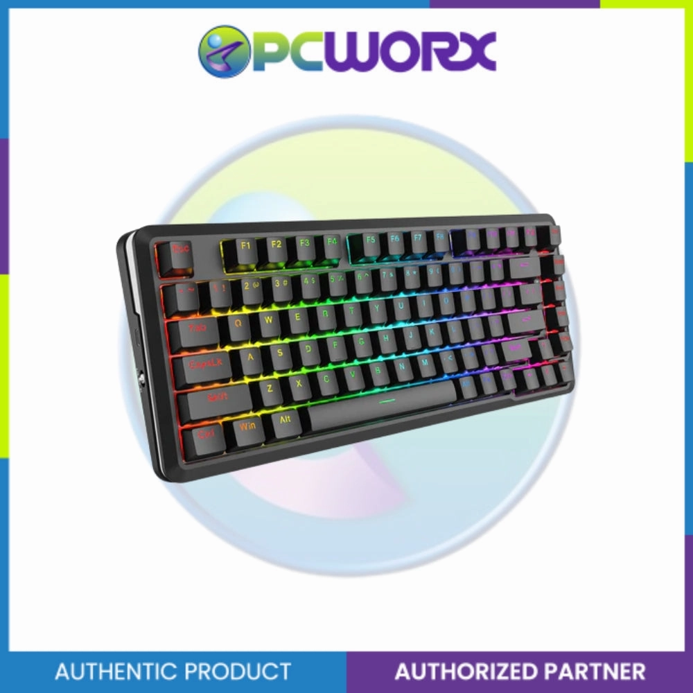 Redragon K713RGB-PRO Stormrazor PRO Tri-mode Mechanical  Keyboard Black Red Switch