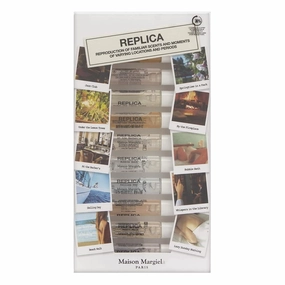 Replica Maison Margiela Memory Discovery 10 Vial Parfum Sampler Set - By The Fireplace, Jazz Club, Under the Lemon, Whispers In Library, Bubble Bath, Lazy Sunday Morning, Springtime In Park,Beach Walk