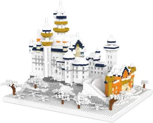 SEMKY Micro Mini Blocks New Swan Stone Castle Model Set,(4016Pieces) -Building and Architecture Toys Gifts for Kid and Adult