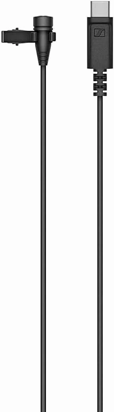 Sennheiser Pro Audio Condenser Microphone, XS Lav USB-C (509261),Black