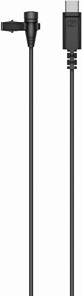 Sennheiser Pro Audio Condenser Microphone, XS Lav USB-C (509261),Black