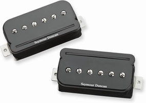 Seymour Duncan Black P-Rails Humbucker Set - Electric Guitar Pickup, Versatile Humbucker, Strat, and P90 Tone