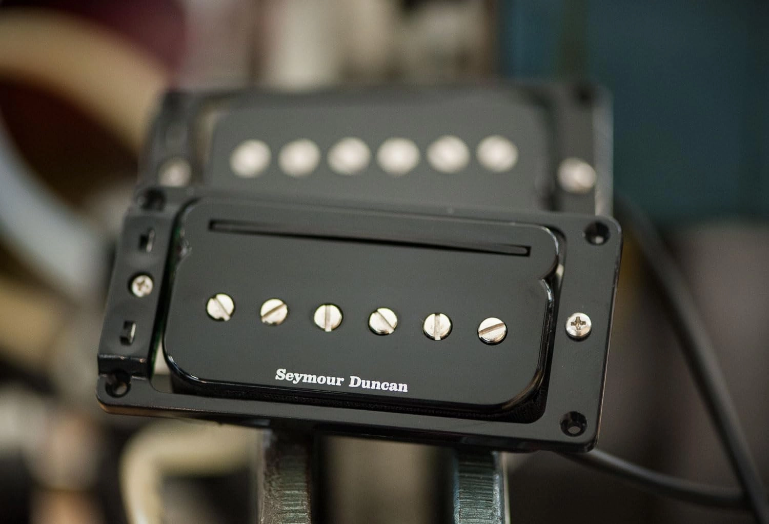 Seymour Duncan Black P-Rails Humbucker Set - Electric Guitar Pickup, Versatile Humbucker, Strat, and P90 Tone