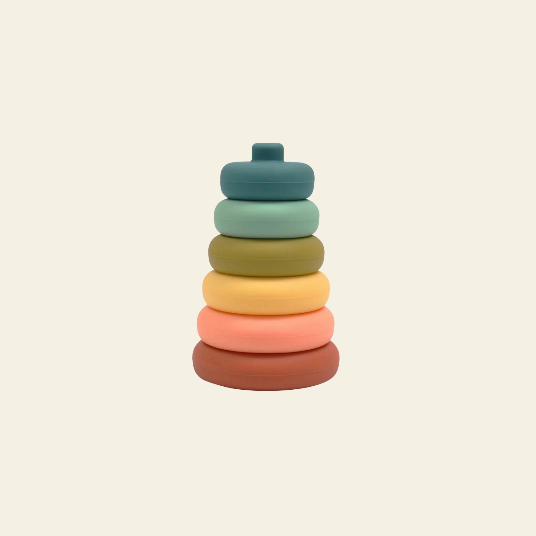 Silicone Stacker Tower - Blueberry