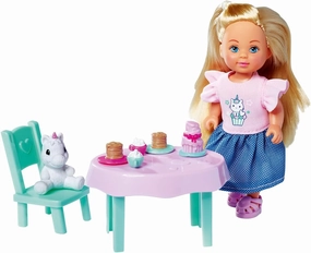 Simba - Evi Cake Time doll, with snack, plush toy and accessories (105733600)