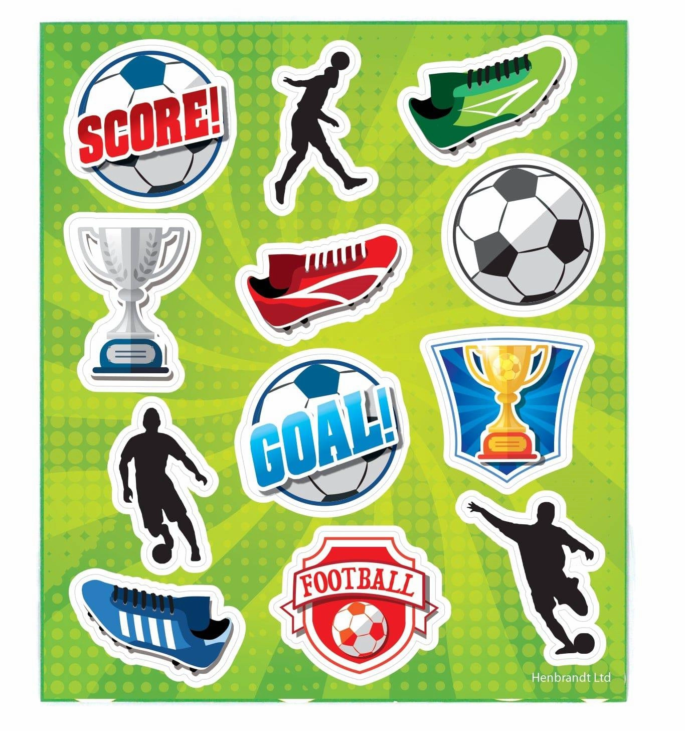 Single Football themed Party Bag with Fillers