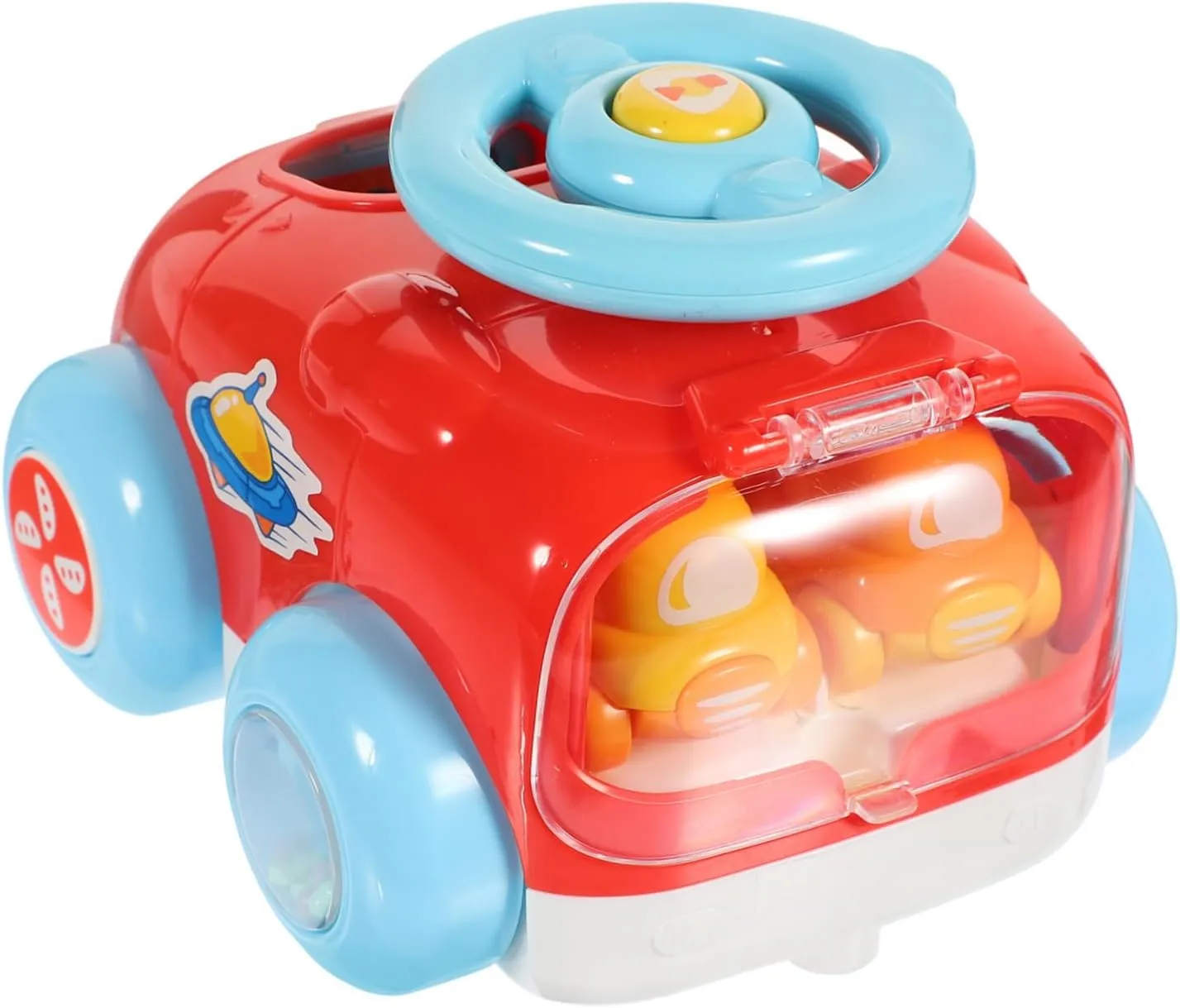 Small Inertial Car for Cute Cartoon Design No Battery Needed Engaging Playtime for Boys and Develops Recognition Skills and Hand Eye Coordination for Indoor Fun