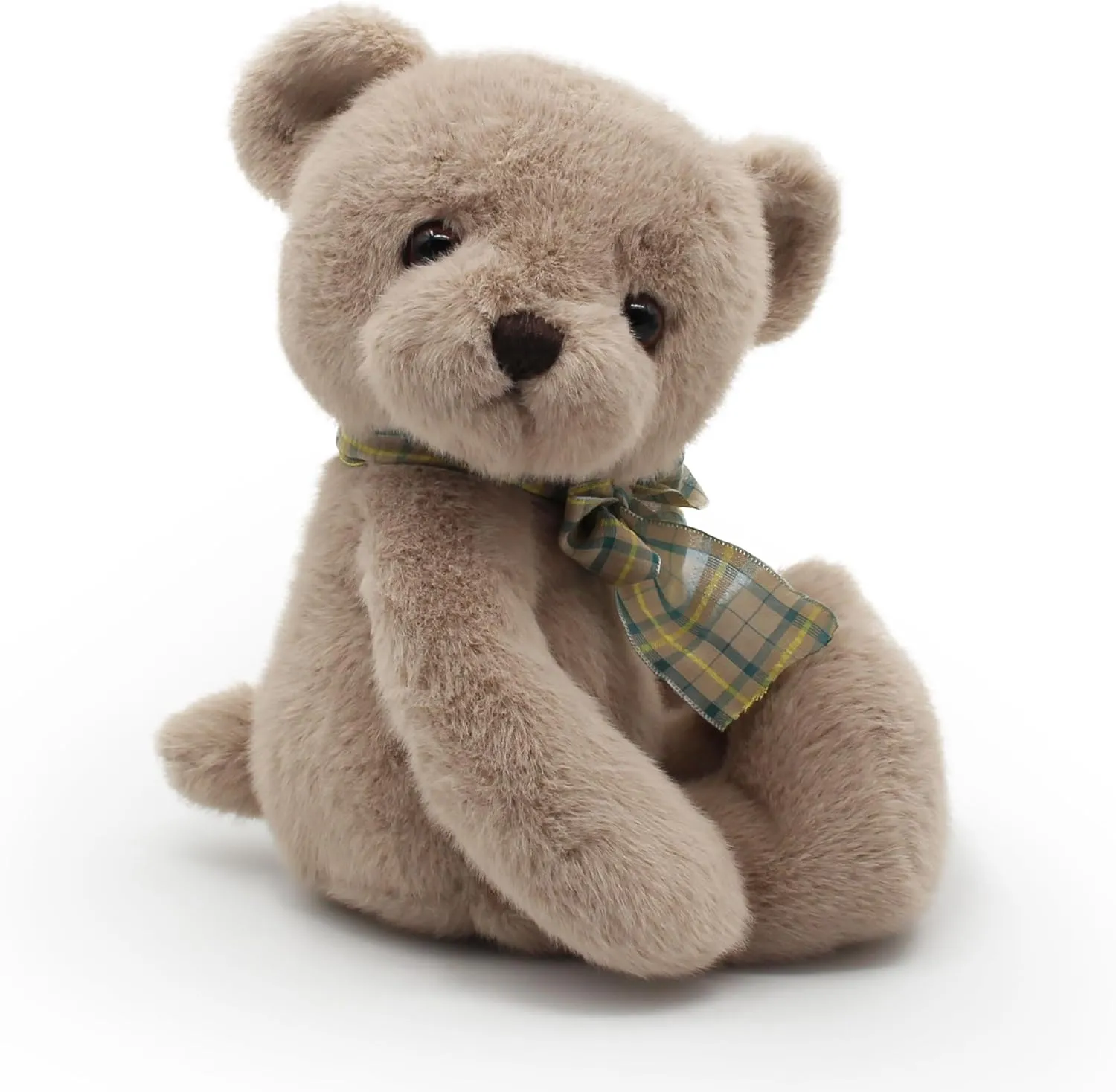 Small Magnet Teddy Bear Stuffed Animal Cute Plush Toy for Girl 12" (Gray)