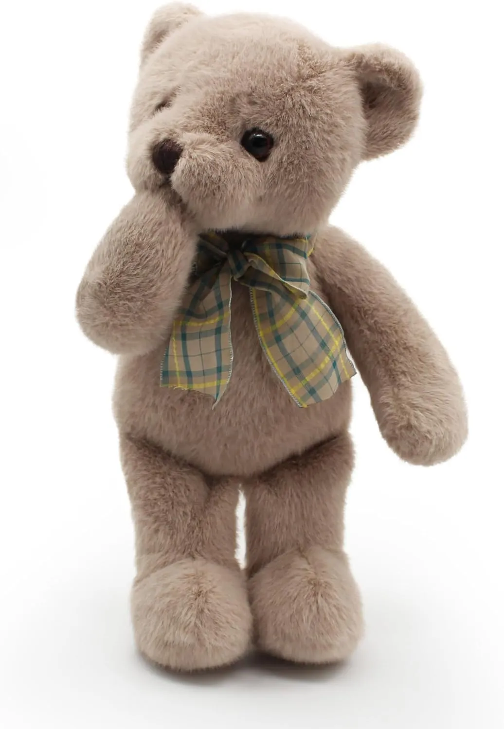 Small Magnet Teddy Bear Stuffed Animal Cute Plush Toy for Girl 12" (Gray)