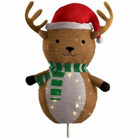 Small Stand Up Reindeer Lantern