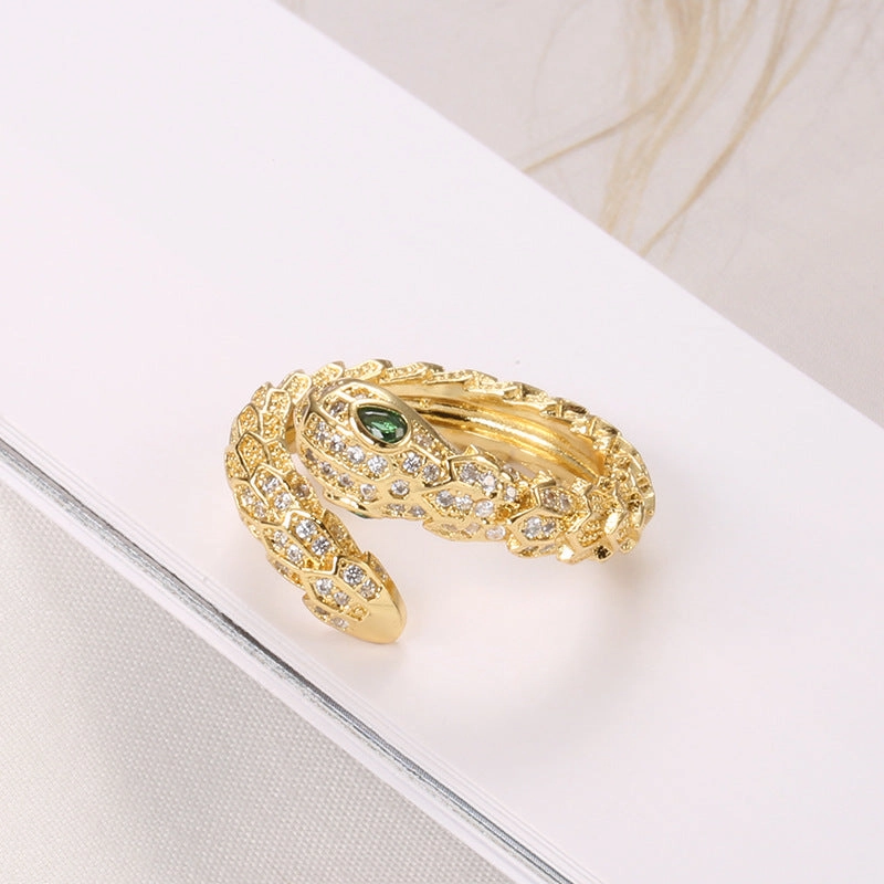 SNAKE FLASHING RING