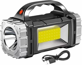 Solar Lantern, Waterproof Rechargeable USB and Solar Lantern, Multipurpose Mountain Supplies for Home, Camping, Travel, and Hiking