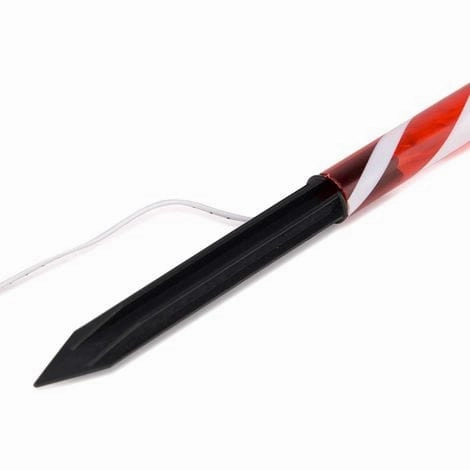 Solar Power Set of 4 Small Candy Cane - 2 Colour Options