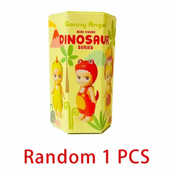 Sonny Angel Dinosaur Hippers Series – Cute Hippie Doll & Trendy Toy Ornament Gift