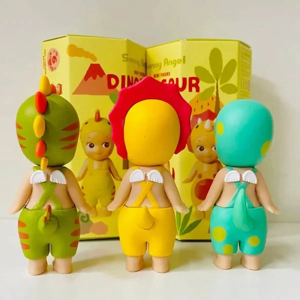 Sonny Angel Dinosaur Hippers Series – Cute Hippie Doll & Trendy Toy Ornament Gift