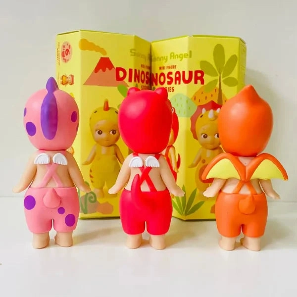 Sonny Angel Dinosaur Hippers Series – Cute Hippie Doll & Trendy Toy Ornament Gift