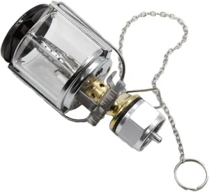 Sosoport 1 Set Gas Lanterns Outdoor Camping Light Gas Powered Lamp for Emergency