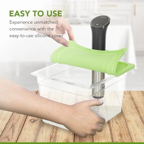 Sous Vide Container 12 Qt Compatible with Anova All Models, Breville Joule, Instant Pot Sous Vide Cooker, Includes Universal Silicone Lid