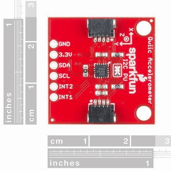 SparkFun Triple Axis Accelerometer Breakout - MMA8452Q (Qwiic) (SEN-14587)
