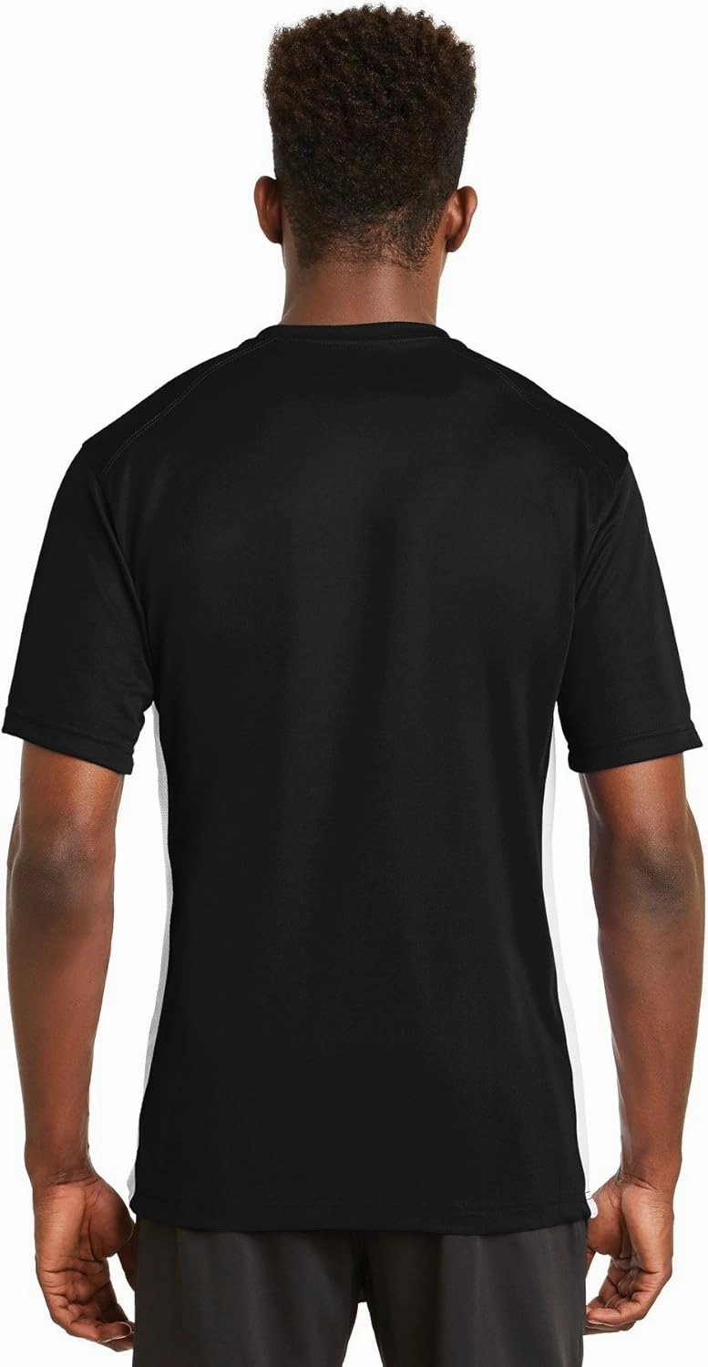 SPORT-TEK Men's Dry Zone Colorblock Crew