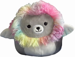 Squishmallows Official Kellytoy Plush Fantasy Creatures Squishy Soft Plush Toy Animals Choose Dragons Bigfoots Unicorns (Leonori Winged Lion (White Wings), 7 Inch)