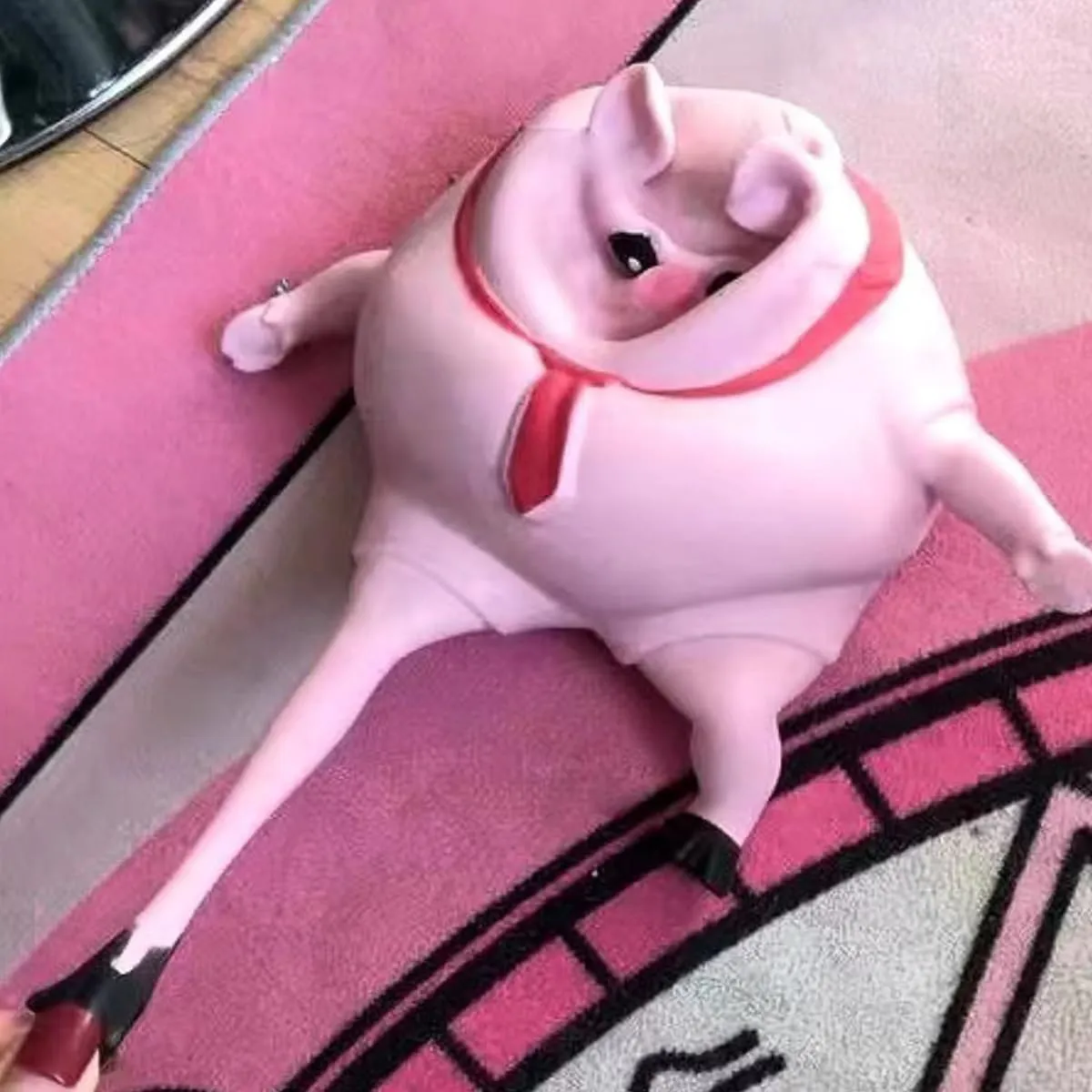 Squishy Toys - Pink Squishy Pig Toy for Kids & Adults, Novelty Squeeze Toy for Stress Relief & Anxiety (Big)