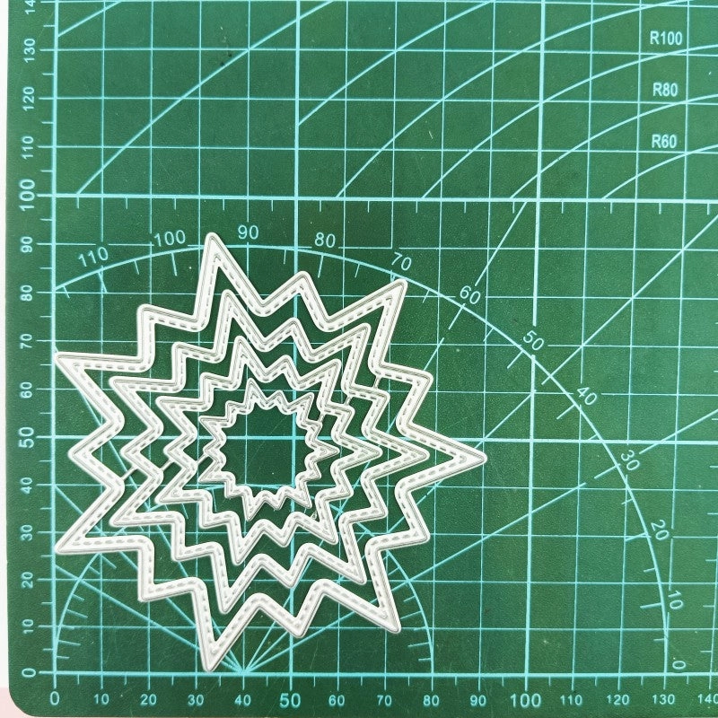 Stackable Irregular Star Metal Cutting Dies