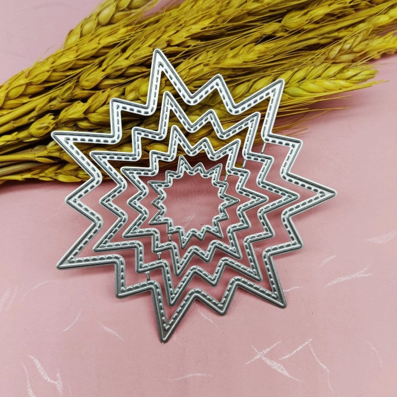 Stackable Irregular Star Metal Cutting Dies