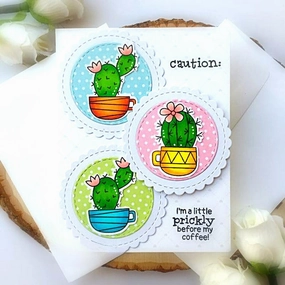 Stackable Round Border Cutting Dies