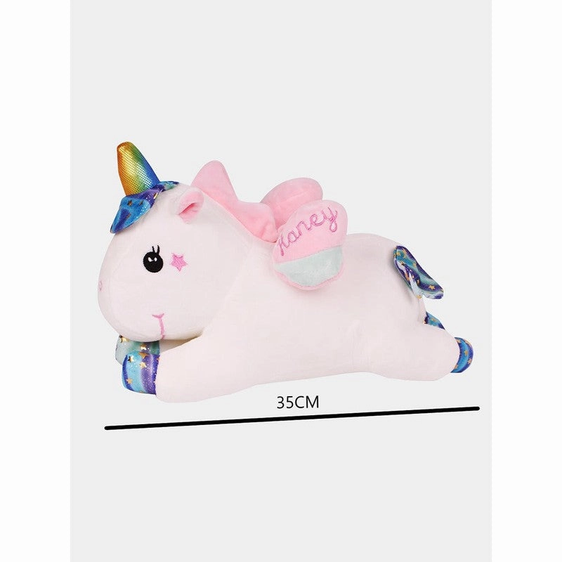 Super Cute & Adorable Honey Unicorn Soft Plush Toy | Height - 35 cm