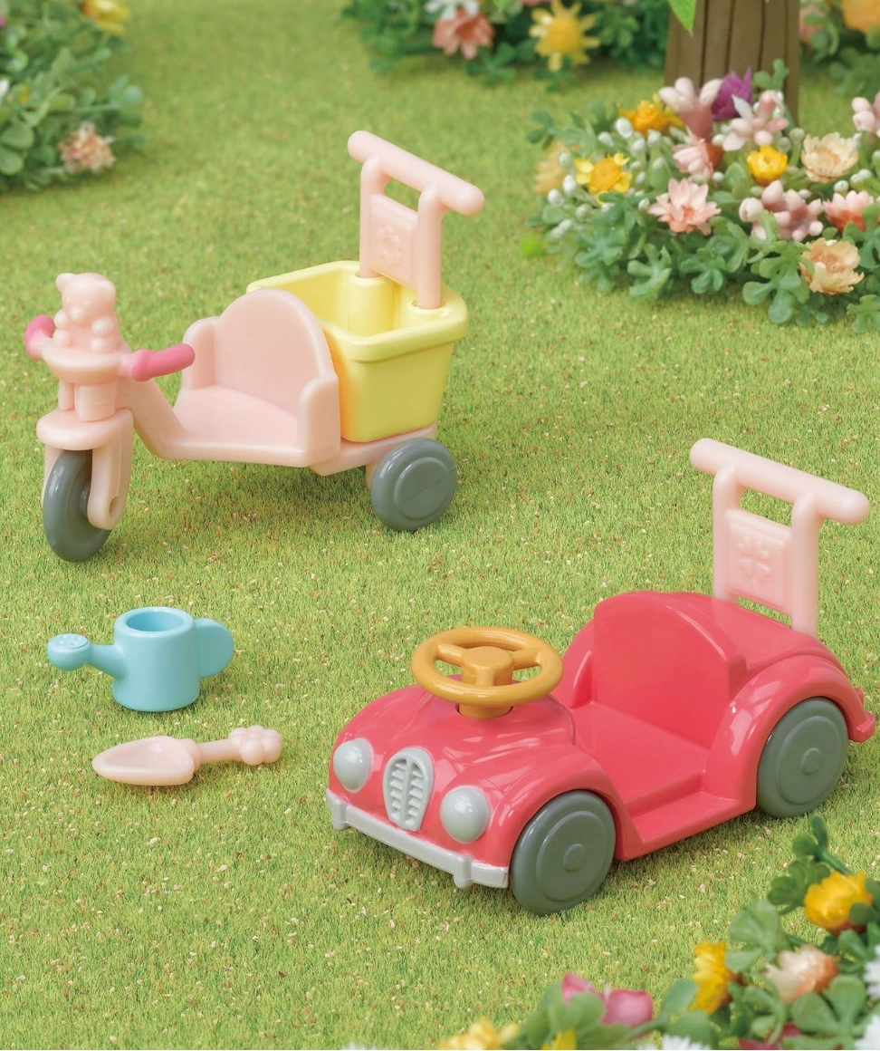 Sylvanian Families Tricycle and Car