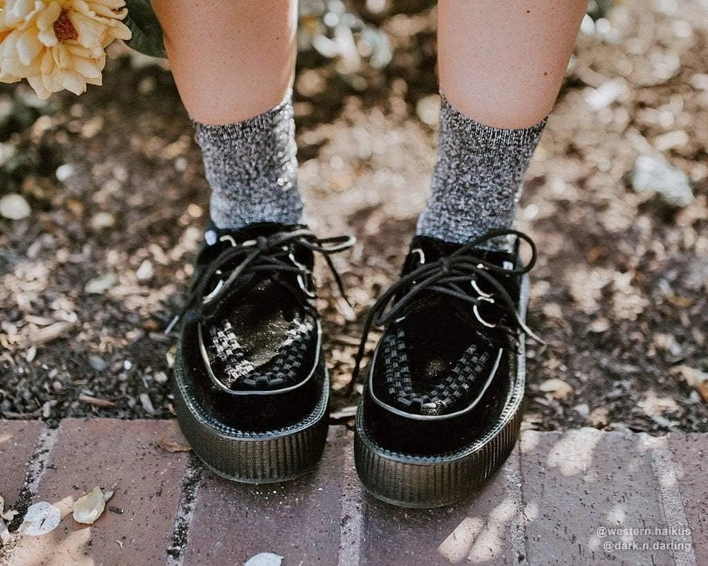 T.U.K. Shoes Velvet Viva Mondo Creeper