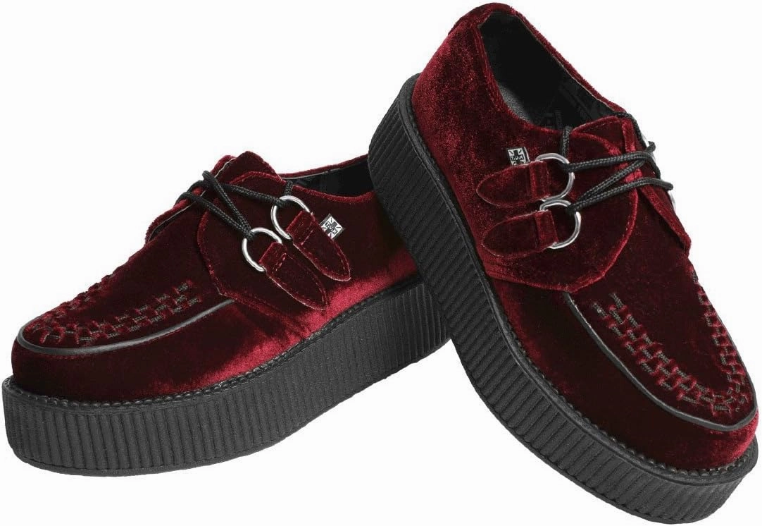 T.U.K. Shoes Velvet Viva Mondo Creeper