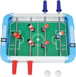 Table Football Toy, Mini Football Tabletop Game Portable Table Soccer Game Foosball Table Fun Puzzle Educational Game Set for Entertainment Party